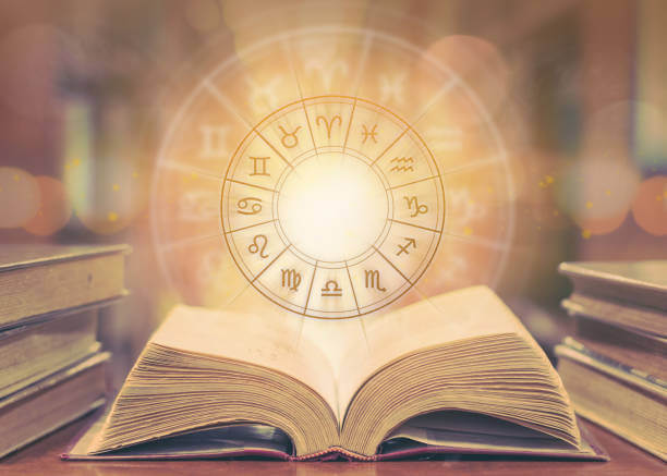 Astrologibok för att tyda veckans horoskop