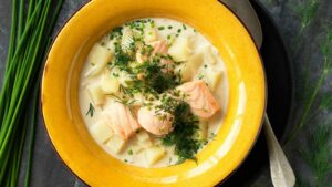 recept fisksoppa med potatis